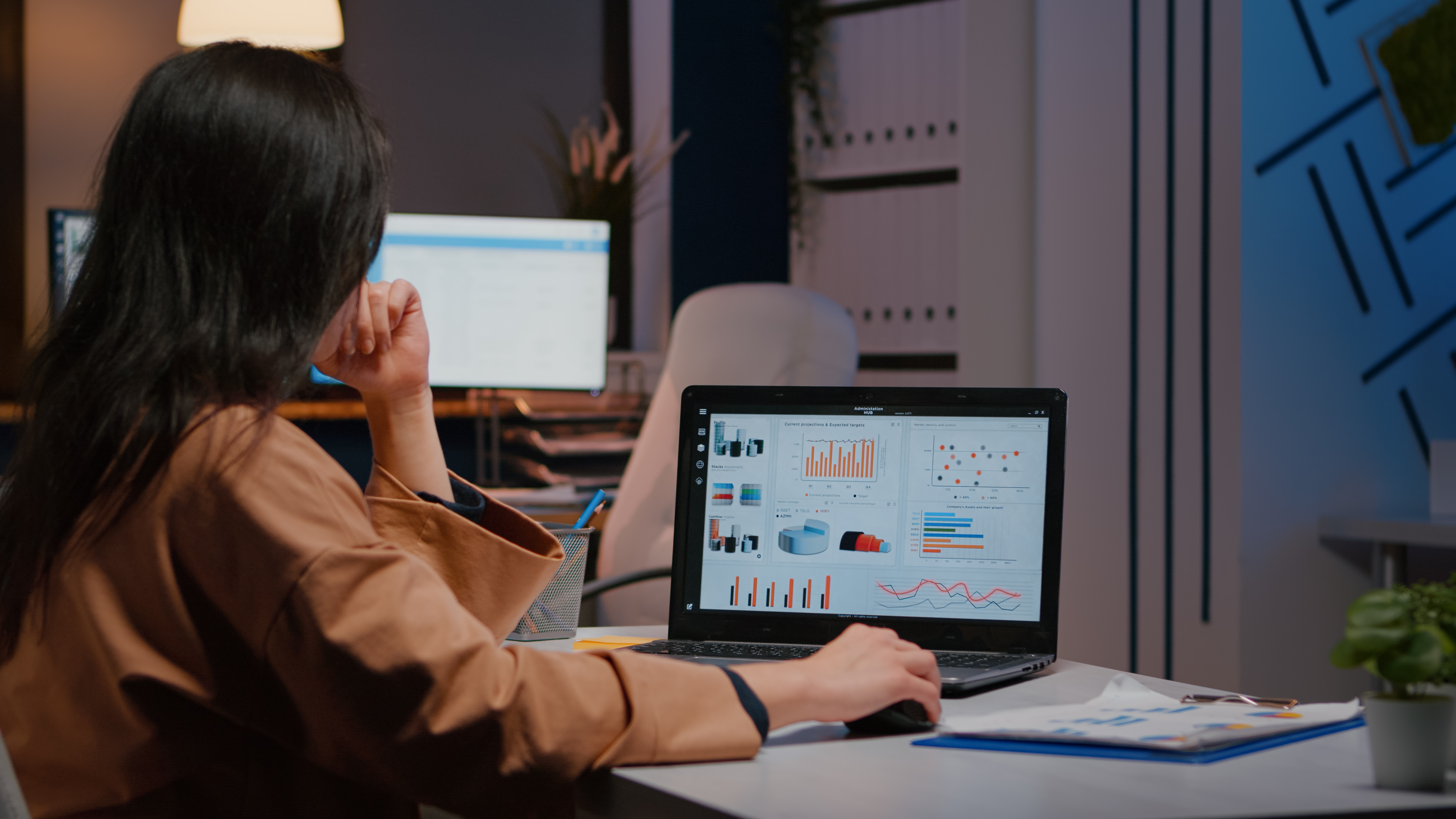 Developer working on SEO optimization